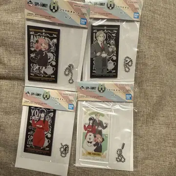 SPY x FAMILY 스파이 패밀리 제일복권 H상 4개 세트