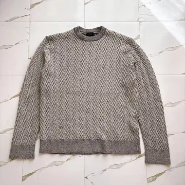 [JOSEPH HOMME ] 헤링본 니트 그레이 계열 50