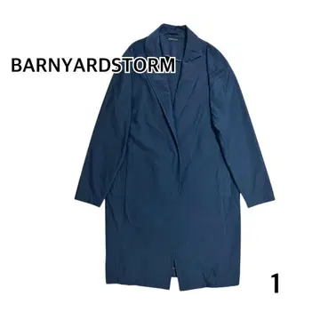 밴야드 스톰 BARNYARDSTORM 스텐카라 코트 네이비