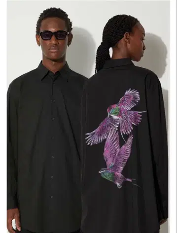 Y-3 와이쓰리 GFX SHIRT 그래픽 셔츠 블랙 M