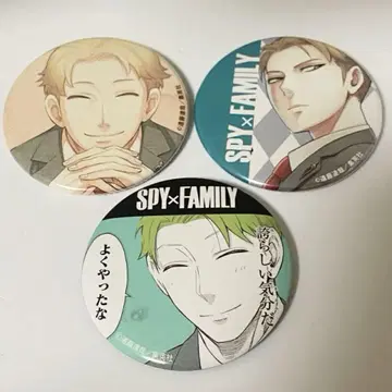 SPY x FAMILY 스파이 패밀리 로이드 원작 캔뱃지 3개 세트