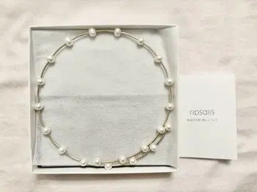 립살리스 펄 도트 초커
