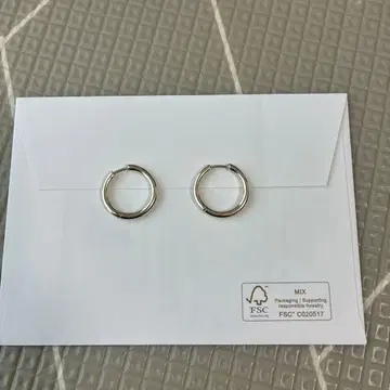 클래식 후프 귀걸이 M
