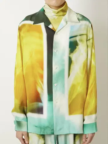 [ 미사용품 ] TAAKK SILK LONG SLEEVE SHIRTS 3