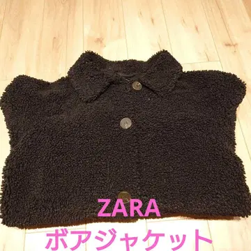 ZARA 블랙 보아 자켓