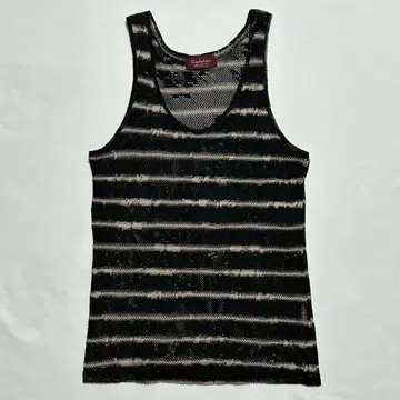 tornado mart snake mesh tank top