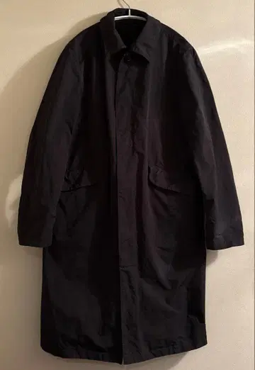 올드 맨즈 가먼트 다이 스텐카라 코트 블랙 M