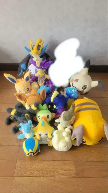 포켓몬 봉제 인형 SAN-EI 한정판 단종 레어  포켓몬 센터