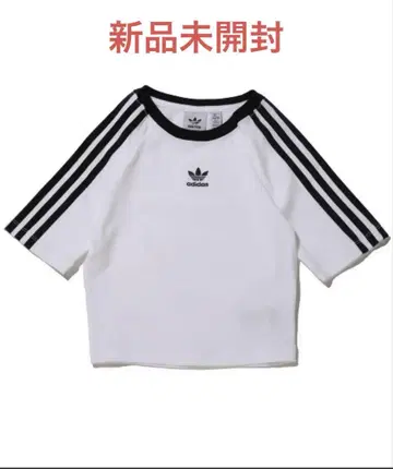 adidas 3 S BABY TEE 화이트 티셔츠