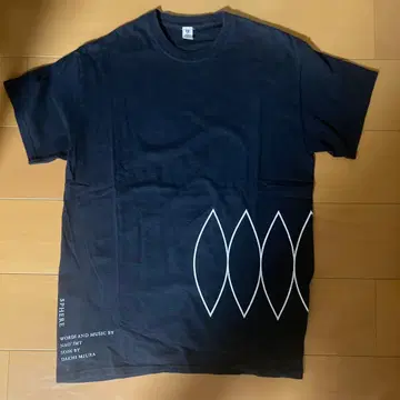 구체 T셔츠 블랙 미우라 다이치 M