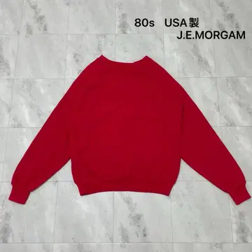 80s USA J.E.MORGAM 맨투맨 빈티지 아메카지 무지