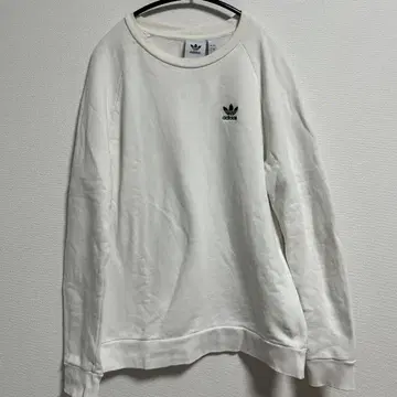 adidas 아디다스 화이트 맨투맨 S 사이즈