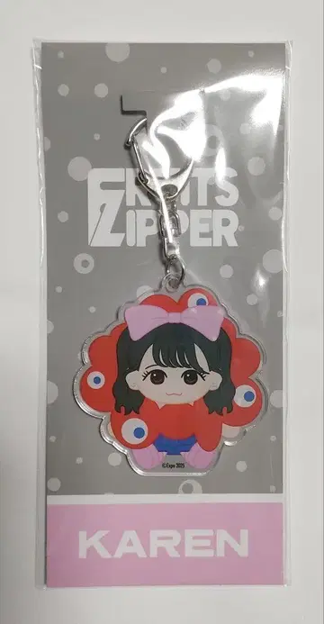 FRUITS ZIPPER 미야쿠미야쿠 키링 마츠모토 카렌