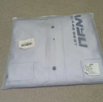 레인코트 M 사이즈 화이트