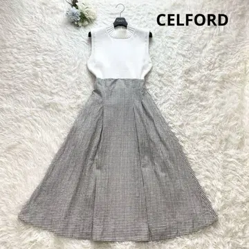 [ 새상품급 ] CELFORD 도킹 원피스