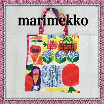 marimekko 코튼 토트백