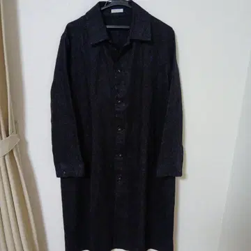 fog linen work 버튼 롱 코트