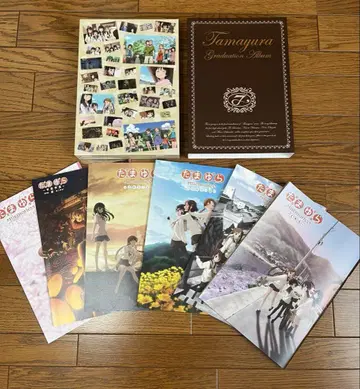 타마유라 memories 팜플렛 전 6권 + 수납 BOX 세트