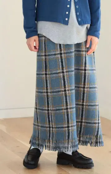 새상품급*BEAMS BOY 빔즈 보이*프린지 스커트