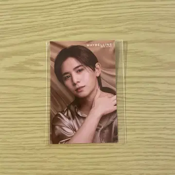 [ 새상품 미개봉 ] 야마다 료스케 MAYBELLINE 혜택 스티커