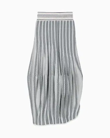 Mame Kurogouchi Knitted Volume Skirt