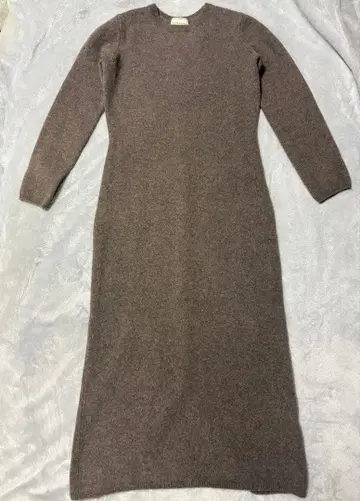 새상품급 유나이티드 애로우즈 리브 보틀넥 맥시 원피스 캐시미어 혼방