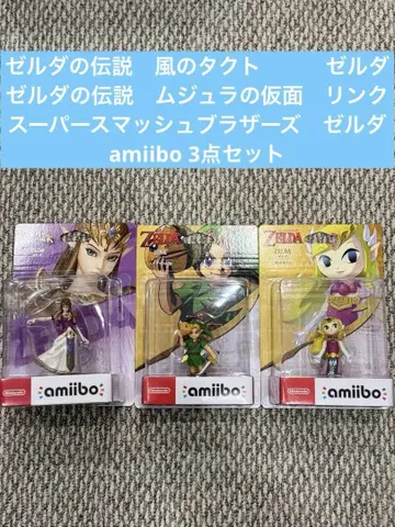 [ 젤다의 전설 ] amiibo 젤다 링크 피규어 세트