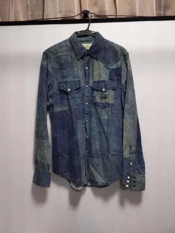 DEAN & SUPPLY 데님 긴팔 셔츠