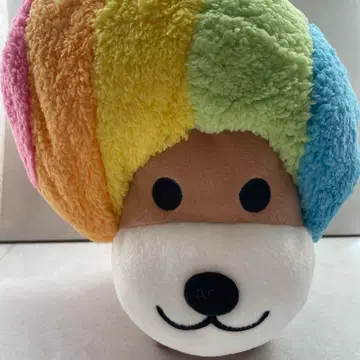 San-X 올스타즈 레전드 반짝반짝 왕관 봉제 인형 BIG [아프로견]