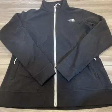 THE NORTH FACE 블랙 플리스 자켓 여성용 L