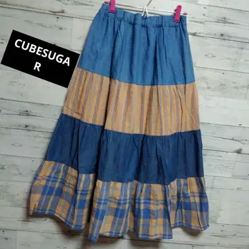 CUBESUGAR 데님 스커트