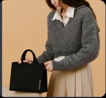 미사용급 JOSEPH and STACEY LPK 레티스 토트 M 블랙