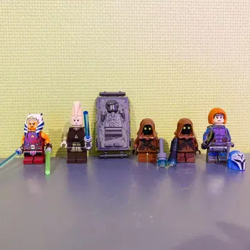 [ LEGO 정품 ] 스타 워즈 미니 피규어 6체 세트