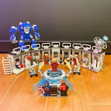 [ LEGO 정품 ] 마블 아이언맨 홀 오브 아머 세트