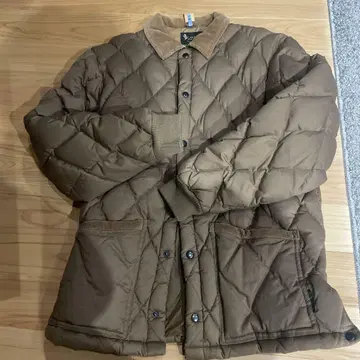 BERT PULITZER 브라운 퀼팅 자켓 L