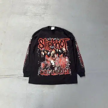 2006s Slipknot USA제 deadstock 긴팔 티셔츠