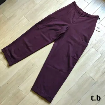 센소유니코 t.b 와이드 팬츠 사이드 포켓 포함