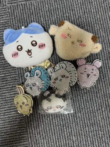 치이카와(먼작귀) 키링 굿즈 여러 가지