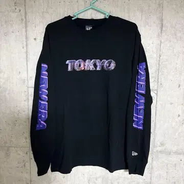 TOKYO NEW ERA 긴팔 T셔츠 M 사이즈 블랙