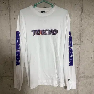 TOKYO NEW ERA 긴팔T셔츠 M사이즈 화이트