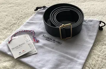MAISON BOINET 가죽 롱 벨트