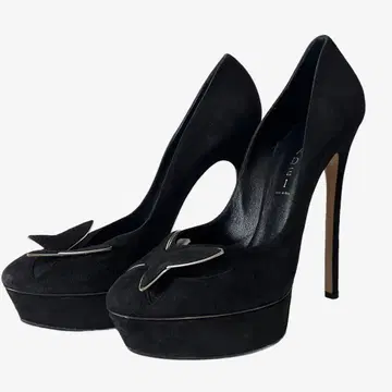 CASADEI (카사데이) 블라인드 펌프스 힐 15cm 블랙 US10
