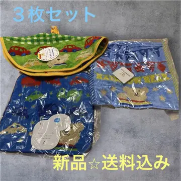 새상품 rainbow bear 에뚜왈 타월 손수건 이마바리 레인보우베어