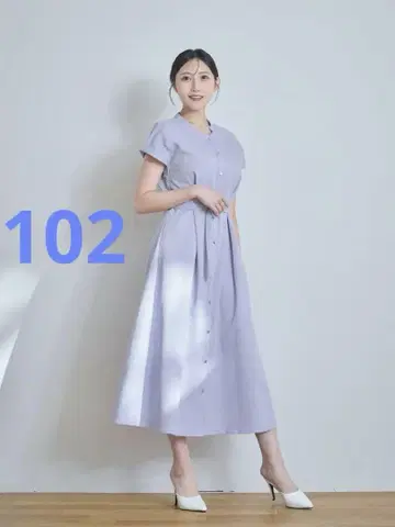 overE 드라이 터치 축구 셔츠 원피스 라벤더