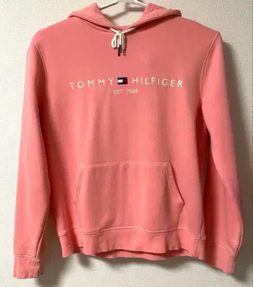 TOMMY HILFIGER 후드 맨투맨 핑크 L 사이즈