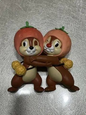 칩과 데일 칩&데일 피규어 딸기