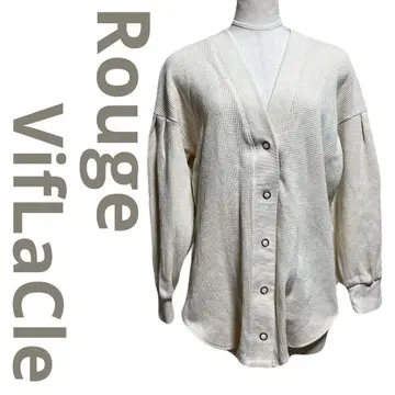 컨디션 최상 RougeVifLaCle 루즈비프라클레 가디건 트레이닝복