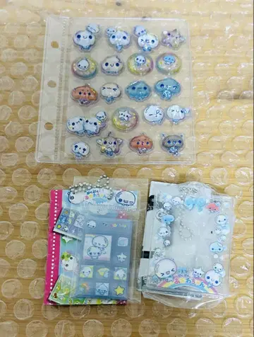 푸쿠푸쿠 아와와짱 푸치 드롭 씰 타일풍 블록 가챠 세트