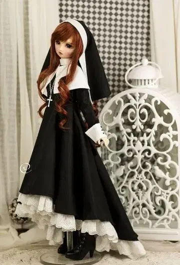 [ emc ] 인형용 시스터 의류 4점 세트 ( MDD )