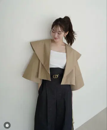 HYEON sailor trench coat